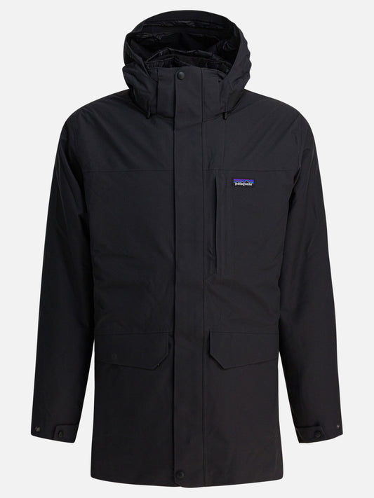 Parka Logo  Nero - Patagonia Uomo | PLP | VIETTI Online Store 
