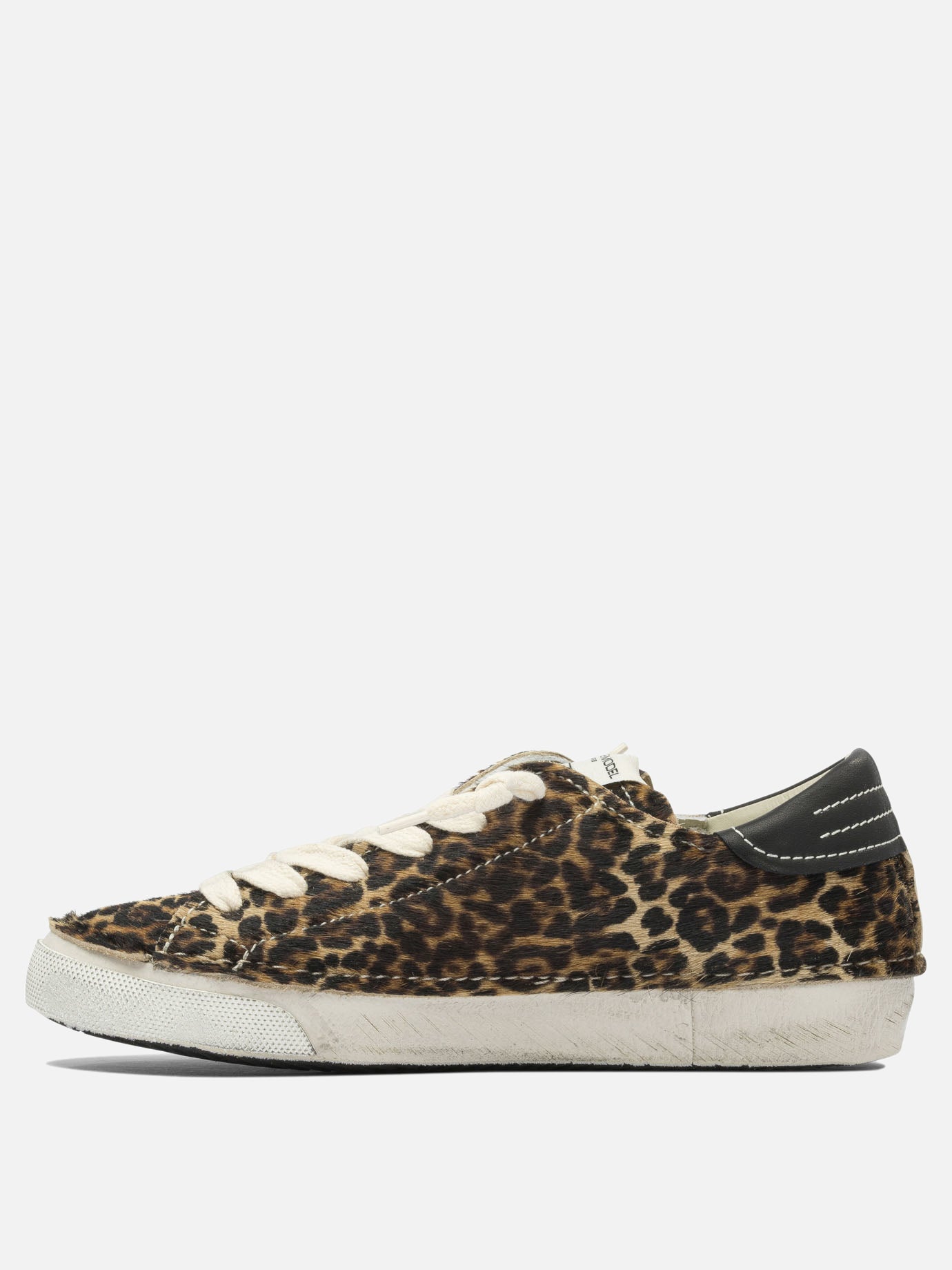 Sneaker basse 100% leather - 100% rubber  Marrone - Philippe Model Paris Donna | PDP | VIETTI Online Store | thumbnail_3
