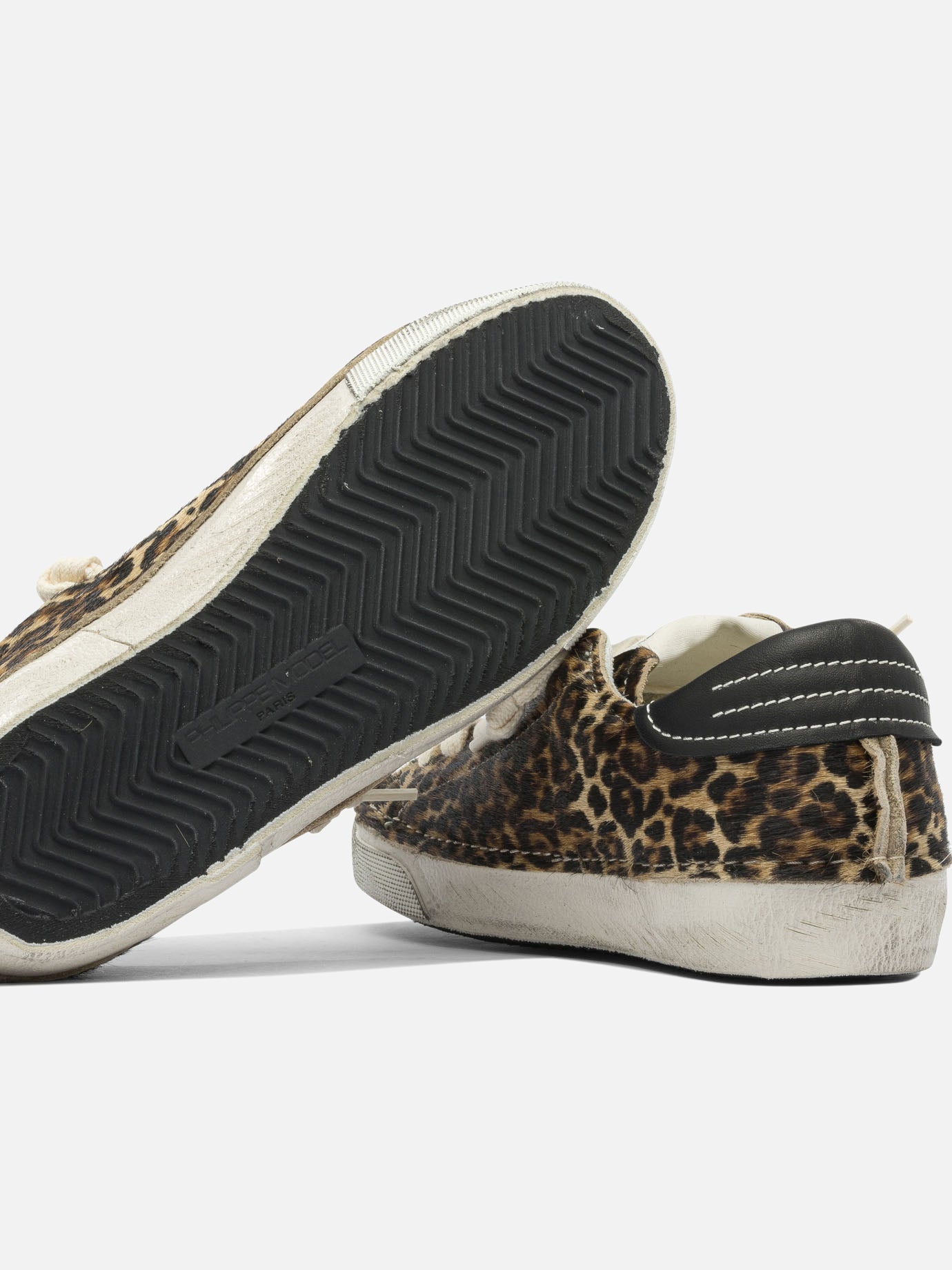 Sneaker basse 100% leather - 100% rubber  Marrone - Philippe Model Paris Donna | PDP | VIETTI Online Store | Zoom-Modal_5

