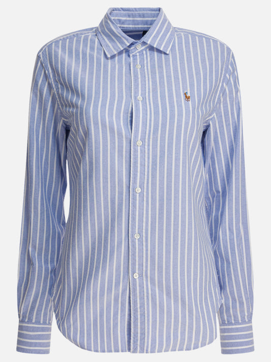 Polo Ralph Lauren Camicia Oxford a righe slim-fit 15036780_02 Blue 1