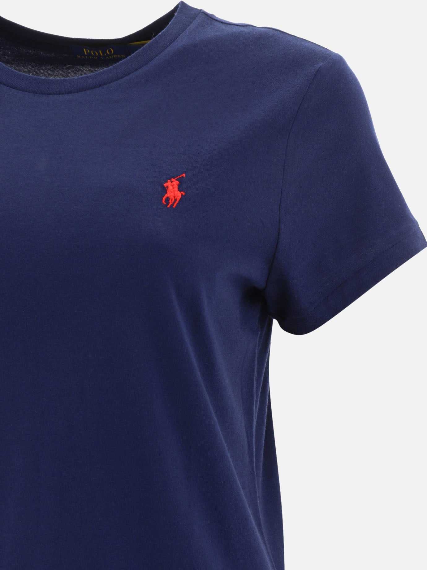 T-shirt girocollo Logo  Blu - Polo Ralph Lauren Donna | PDP | VIETTI Online Store | Zoom-Modal_4
