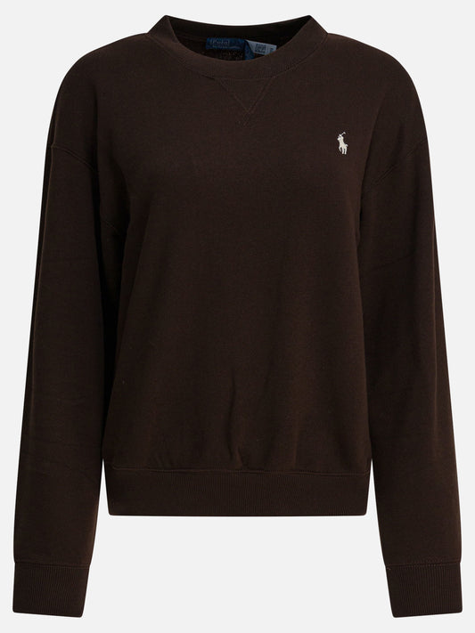 Crewnecks Logo  Brown - Polo Ralph Lauren Women | PLP | VIETTI Online Store 
