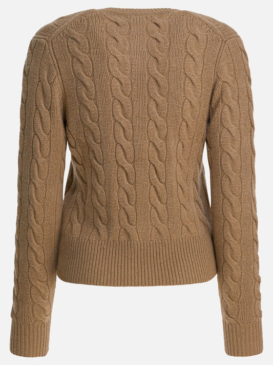 Cardigan Logo  Beige - Polo Ralph Lauren Donna | VIETTI Online Store | 2
