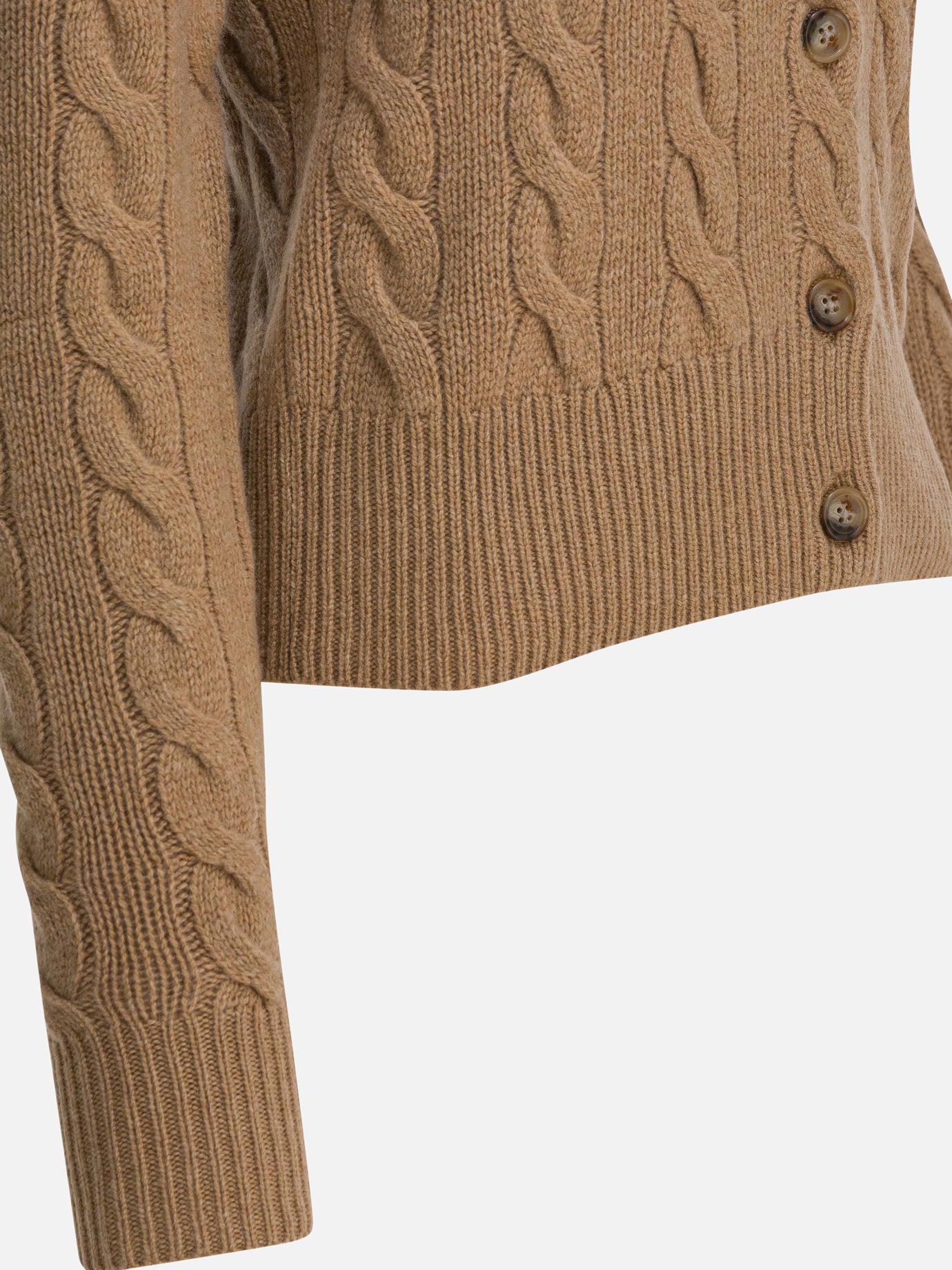 Cardigan Logo  Beige - Polo Ralph Lauren Donna | PDP | VIETTI Online Store | Zoom-Modal_4
