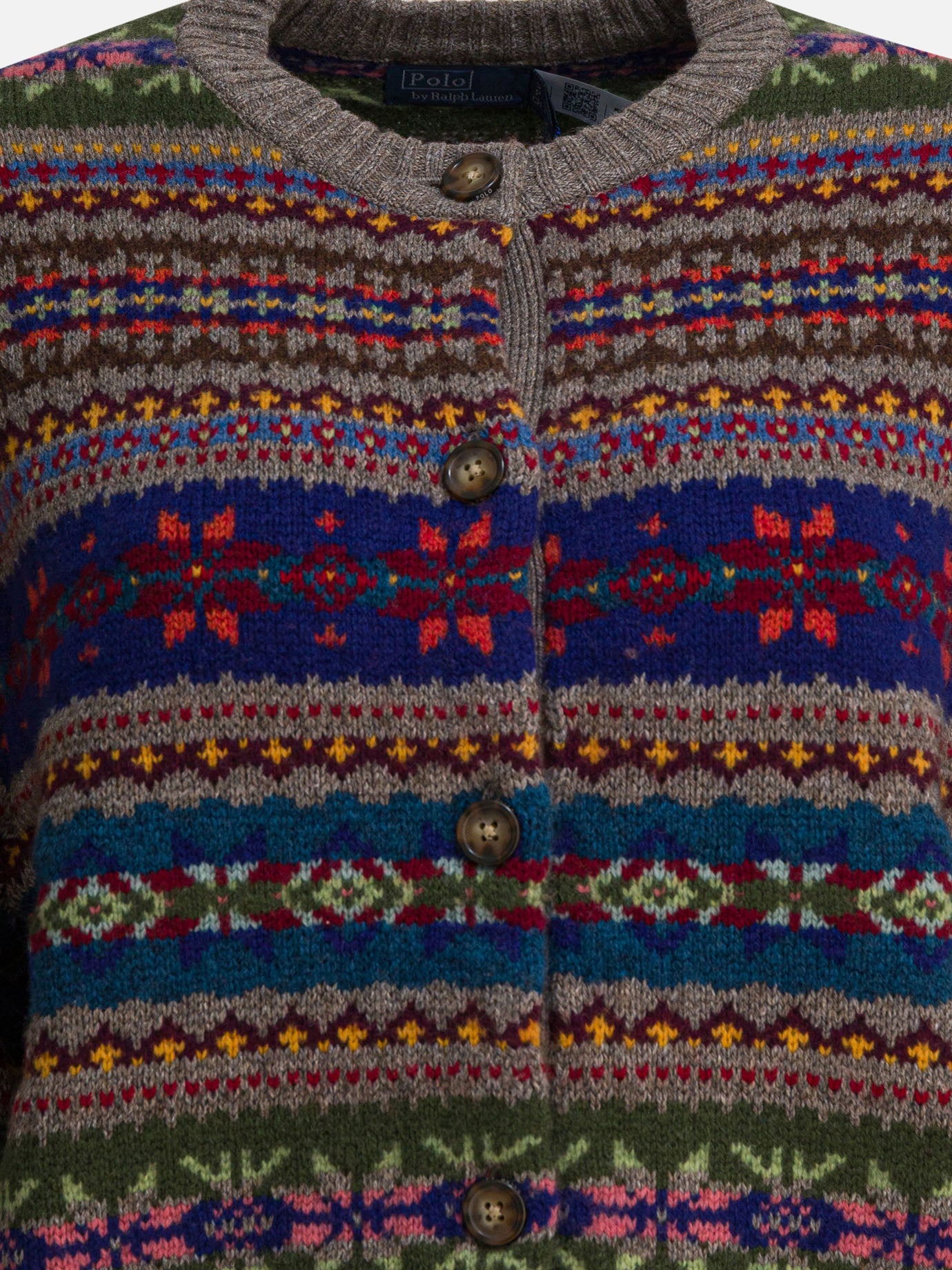 Cardigan Print  Beige - Polo Ralph Lauren Donna | PDP | VIETTI Online Store | Zoom-Modal_3
