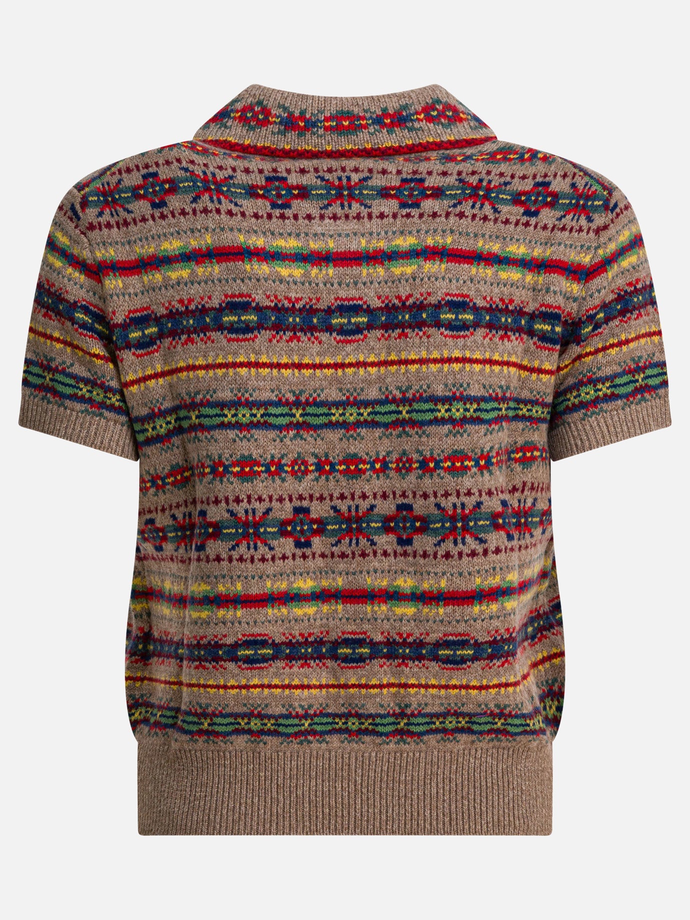 100% cashmere Print  Beige - Polo Ralph Lauren Donna | PDP | VIETTI Online Store | Zoom-Modal_2
