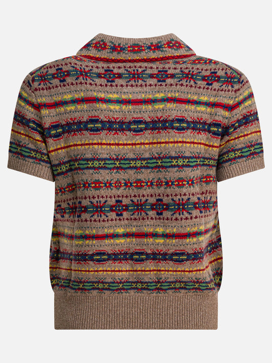 100% cashmere Print  Beige - Polo Ralph Lauren Donna | VIETTI Online Store | 2
