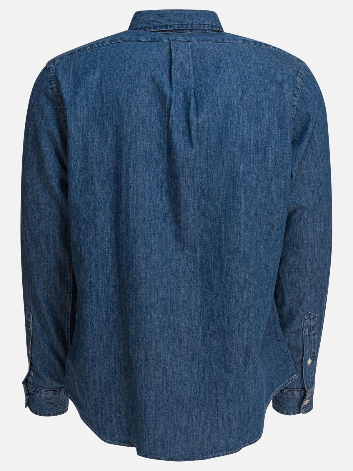 Polo Ralph Lauren Custom fit denim shirt Light blue - VIETTI