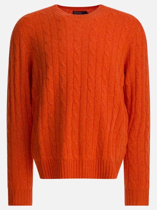 Maglioni girocollo Solid colour  Arancione - Polo Ralph Lauren Uomo | PLP | VIETTI Online Store 
