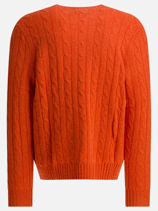 Maglioni girocollo Solid colour  Arancione - Polo Ralph Lauren Uomo | PLP | VIETTI Online Store | 2
