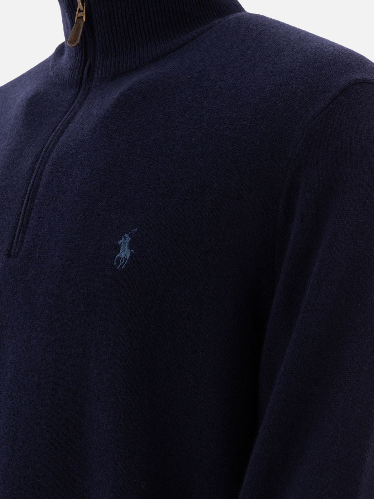 Polo Ralph Lauren Wool half-zip sweater Blue
