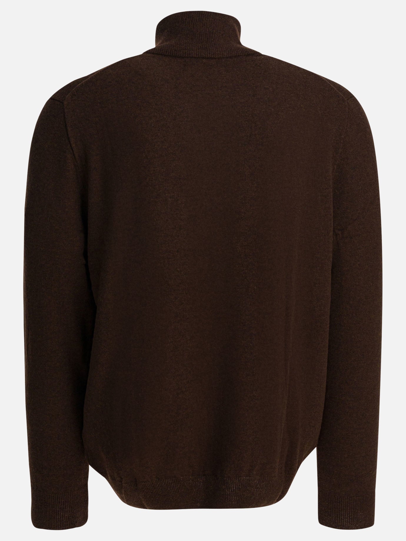 Polo Ralph Lauren Wool sweater with zipper Brown - Men | VIETTI
