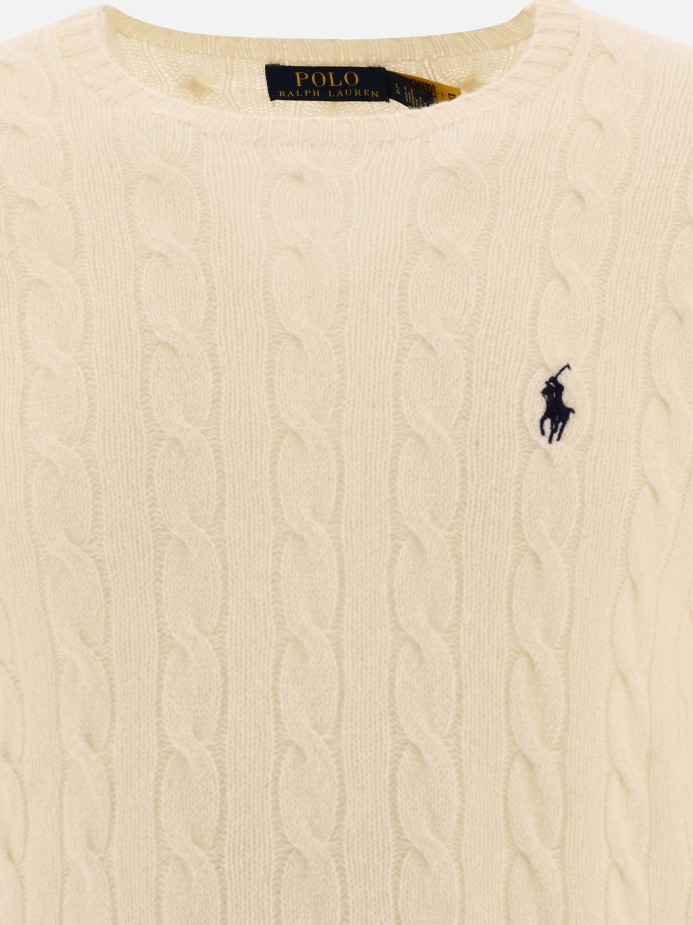 Maglioni girocollo Logo  Bianco - Polo Ralph Lauren Uomo | PDP | VIETTI Online Store | thumbnail_3