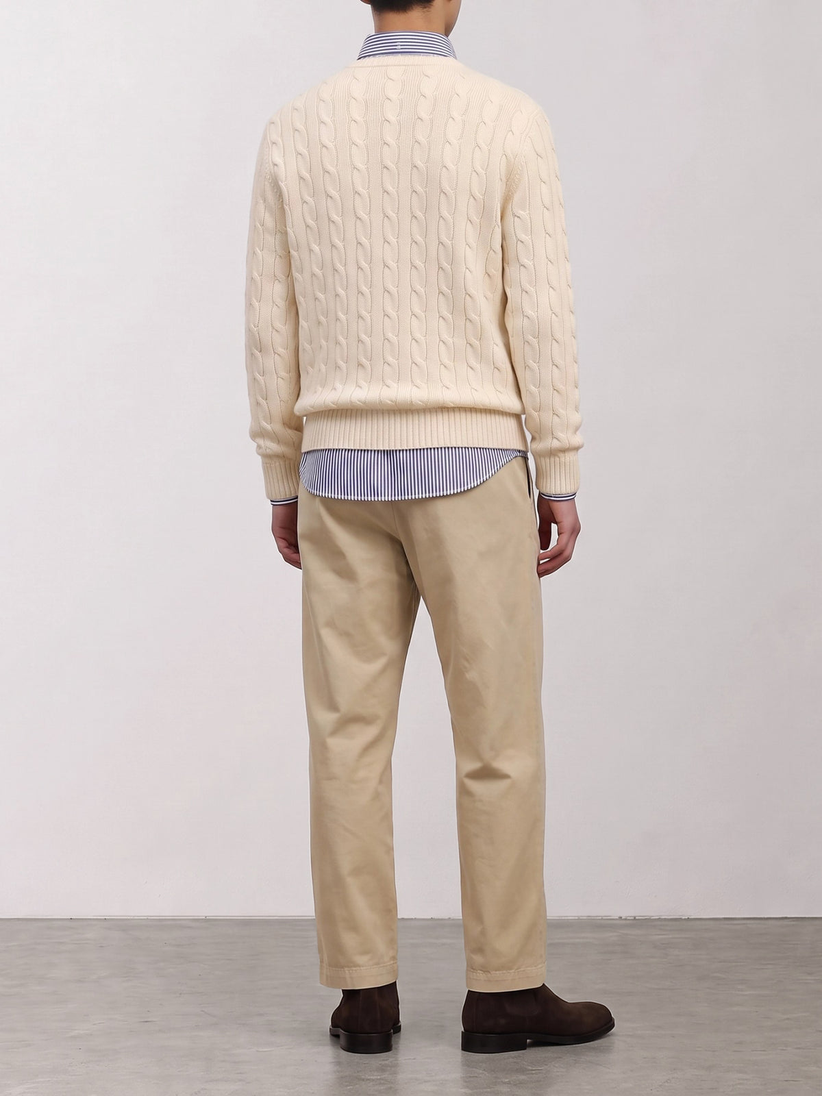 Brunello Cucinelli Cashmere and silk turtleneck sweater Grigio