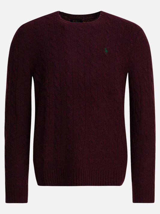 Maglioni girocollo Solid colour  Bordeaux - Polo Ralph Lauren Uomo | PLP | VIETTI Online Store 
