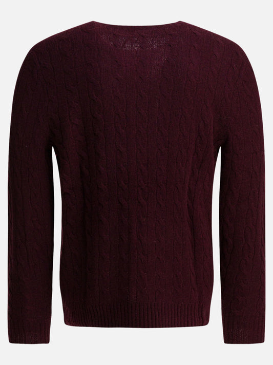 Maglioni girocollo Solid colour  Bordeaux - Polo Ralph Lauren Uomo | PLP | VIETTI Online Store | 2
