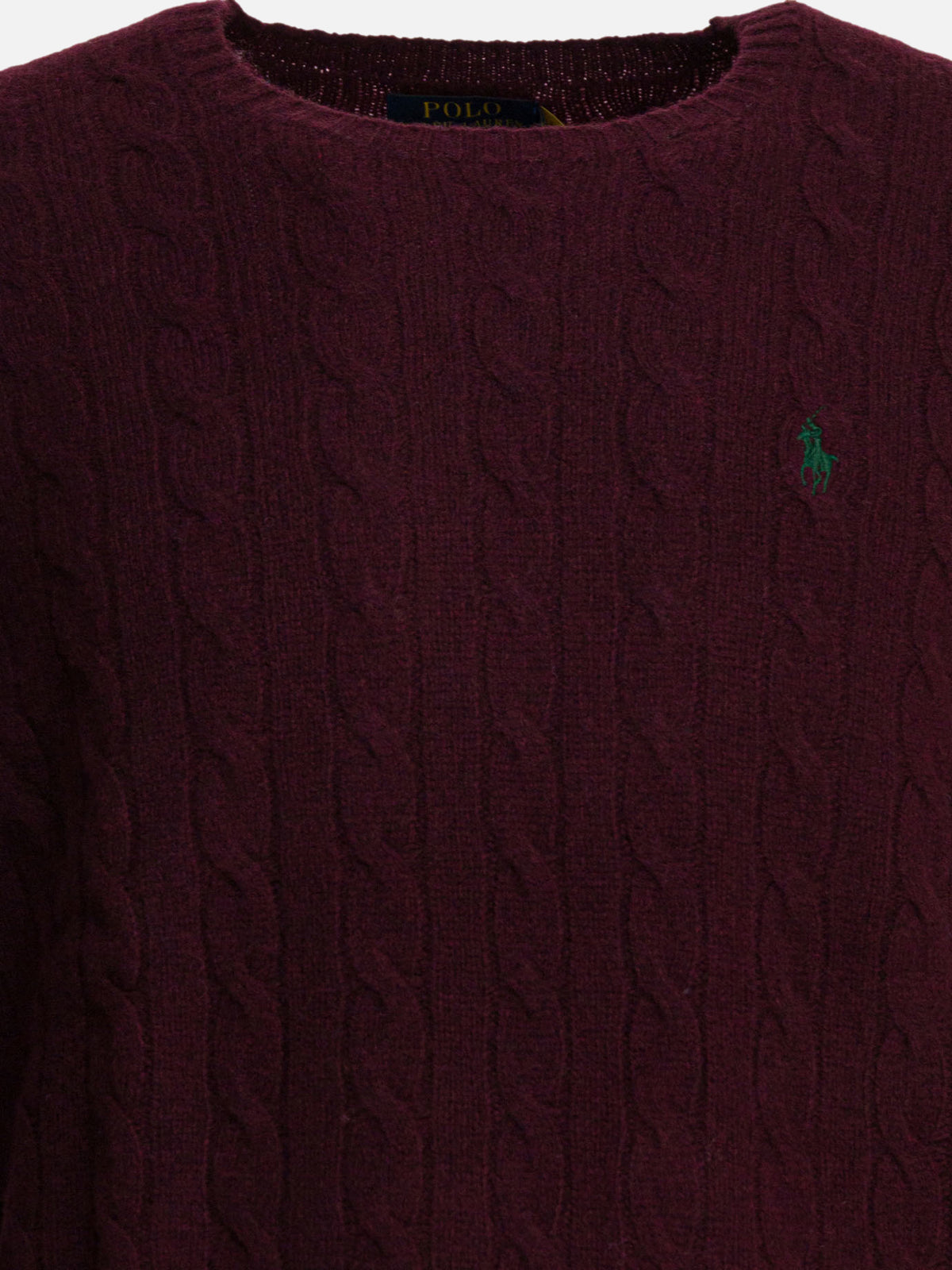 Polo Ralph Lauren Wool and cashmere sweater Bordeaux - VIETTI