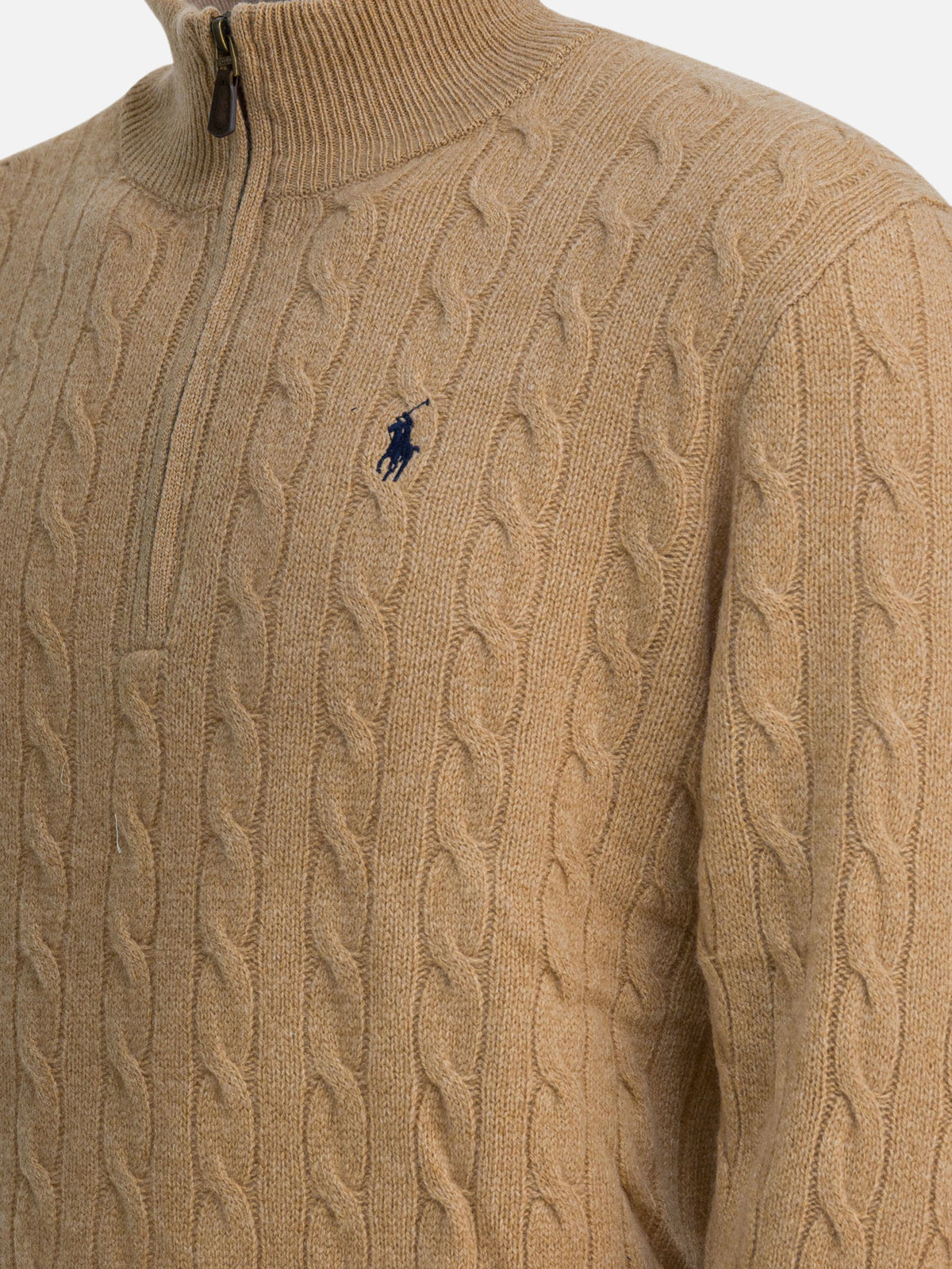 Polo Ralph Lauren Wool and cashmere sweater Beige