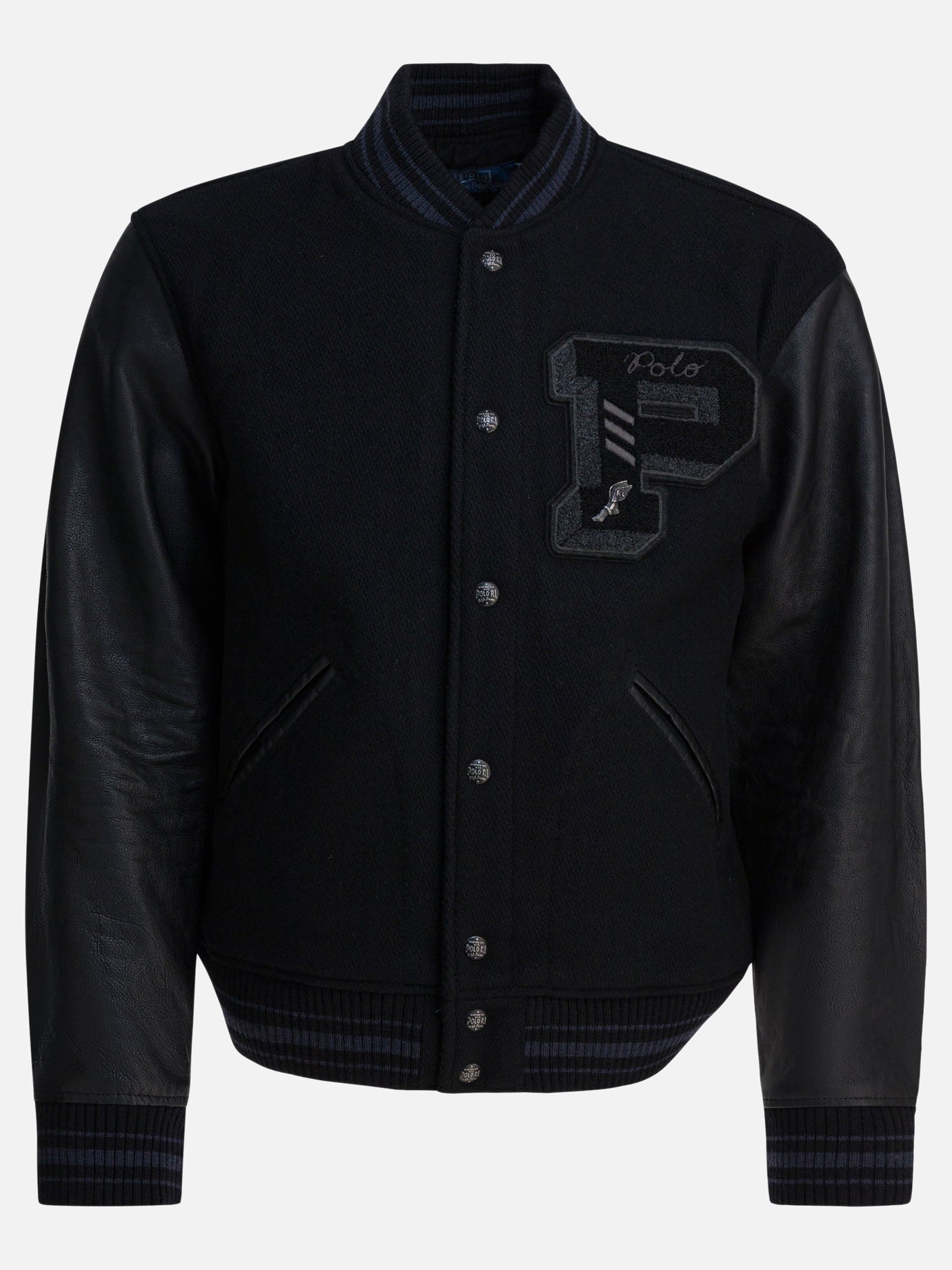 Bomber Logo  Nero - Polo Ralph Lauren Uomo | PDP | VIETTI Online Store | thumbnail