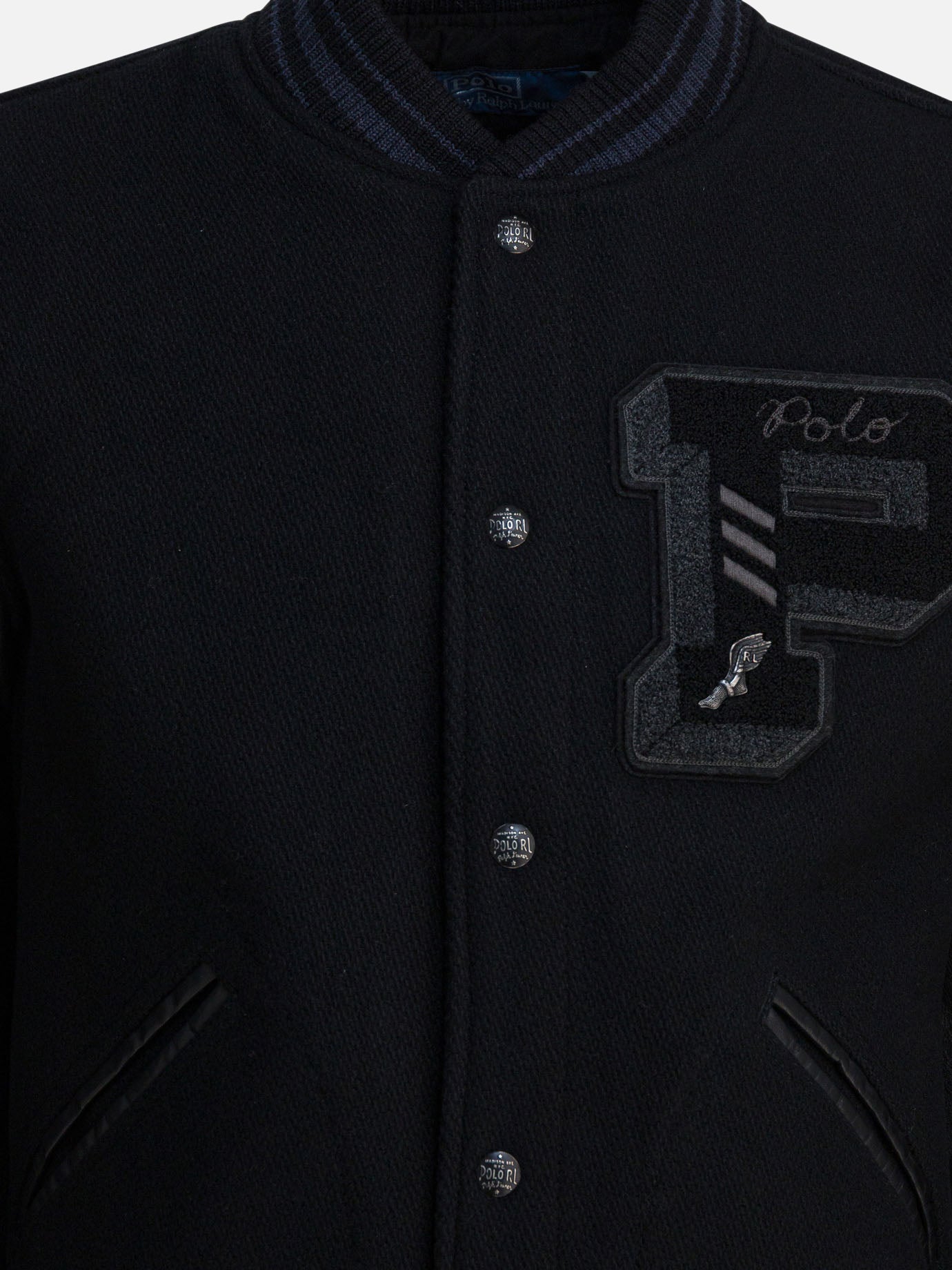 Bomber Logo  Nero - Polo Ralph Lauren Uomo | PDP | VIETTI Online Store | thumbnail_3