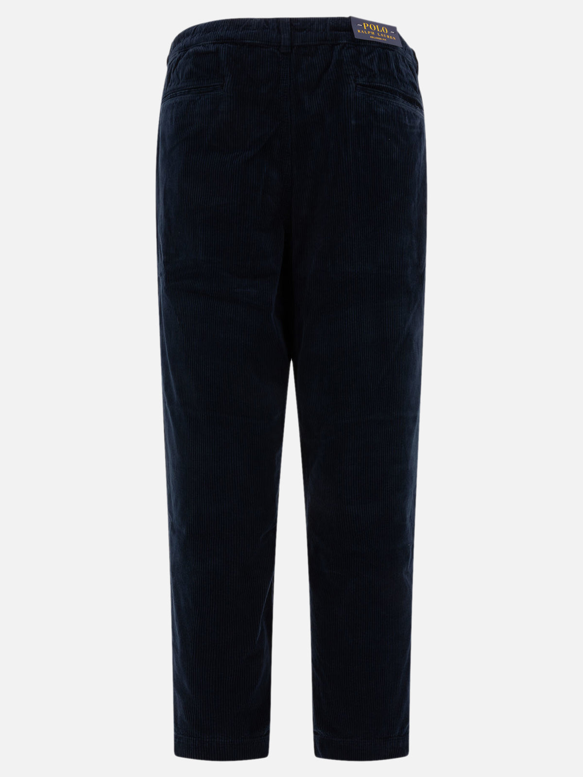 Polo Ralph Lauren Pleated corduroy trousers Blue - VIETTI