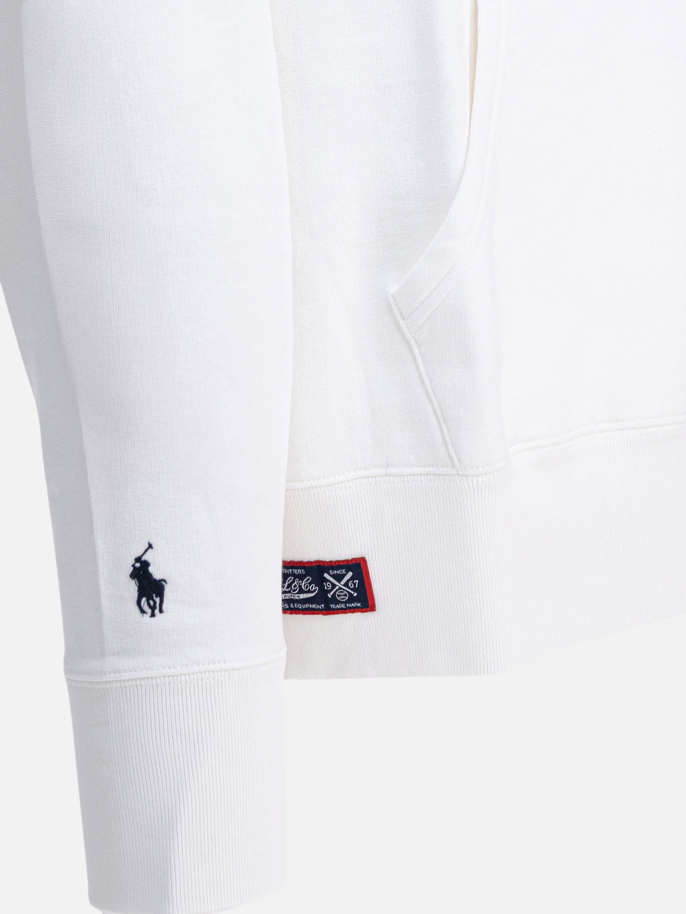 Felpe con cappuccio Solid colour  Bianco - Polo Ralph Lauren Uomo | PDP | VIETTI Online Store | thumbnail_4