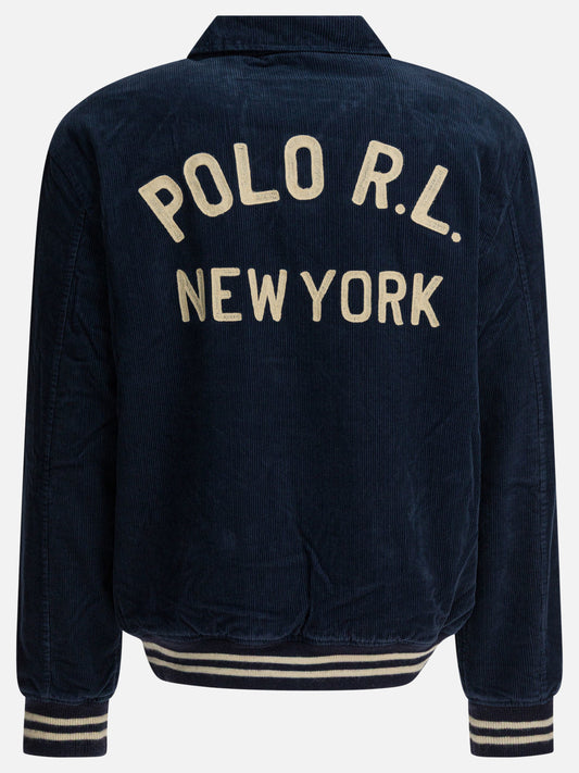 Bomber Logo  Blu - Polo Ralph Lauren Uomo | PLP | VIETTI Online Store | 2
