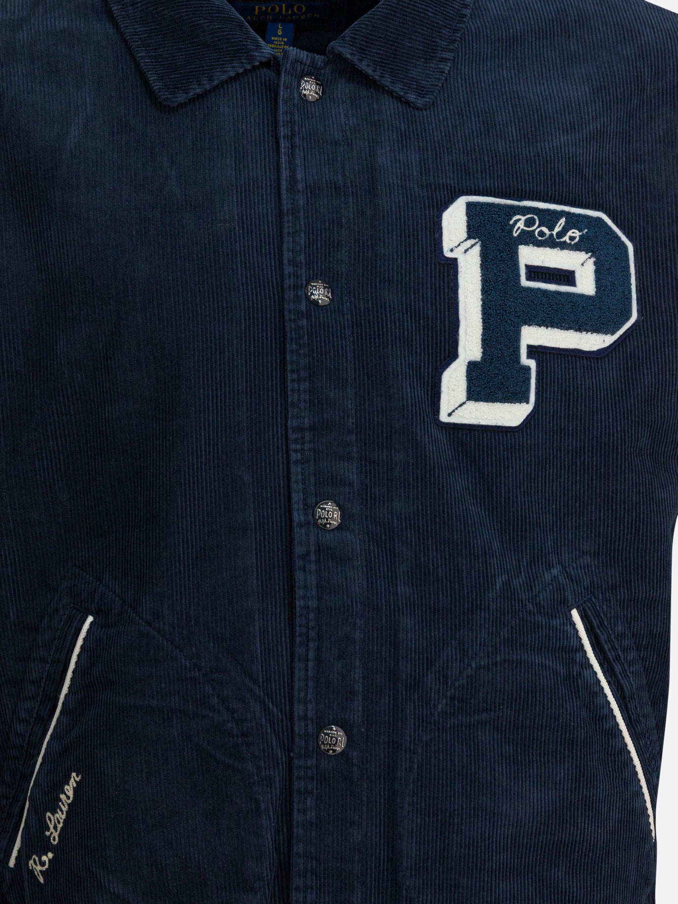 Bomber Logo  Blu - Polo Ralph Lauren Uomo | PDP | VIETTI Online Store | Zoom-Modal_3
