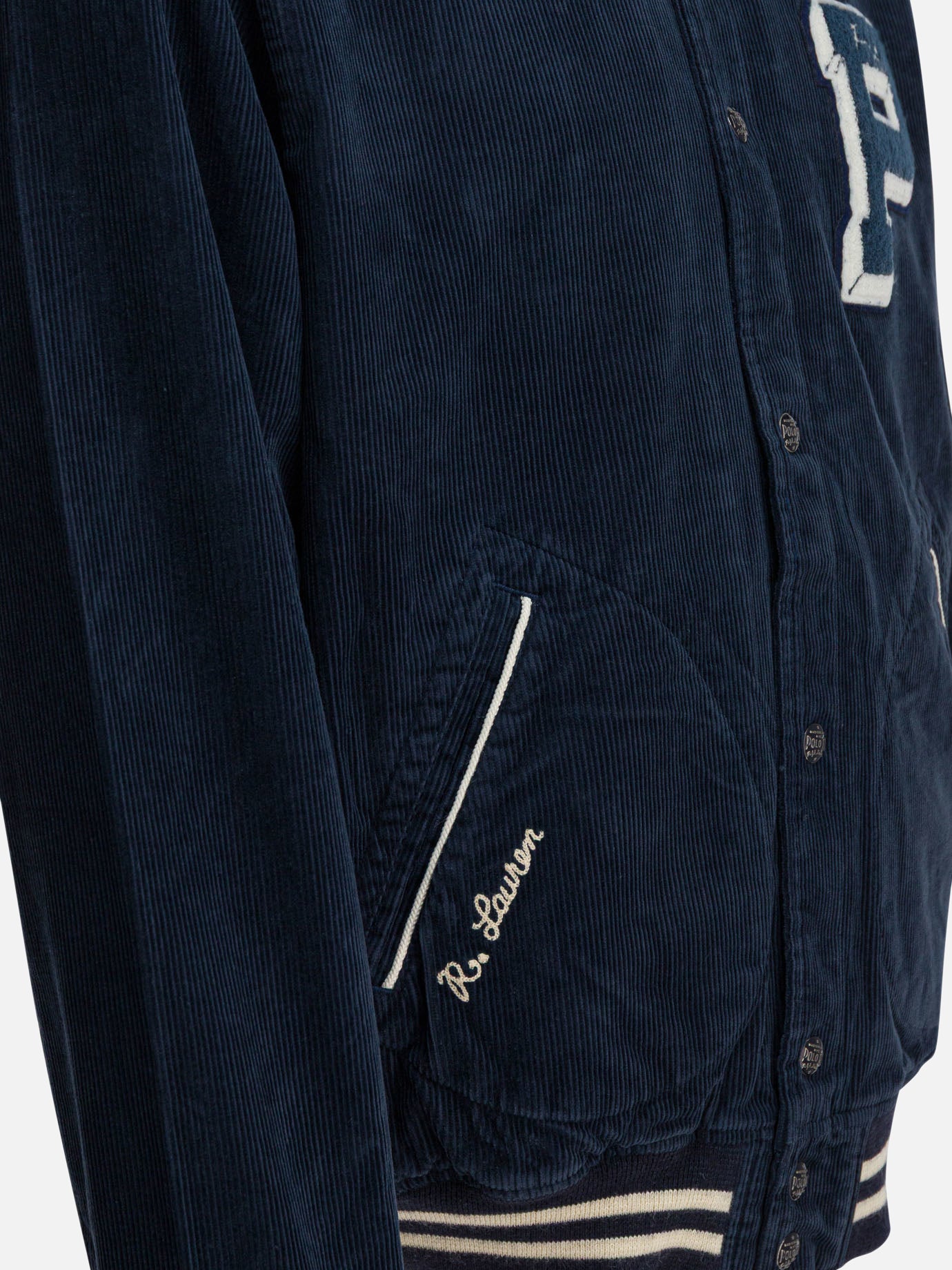 Bomber Logo  Blu - Polo Ralph Lauren Uomo | PDP | VIETTI Online Store | Zoom-Modal_4
