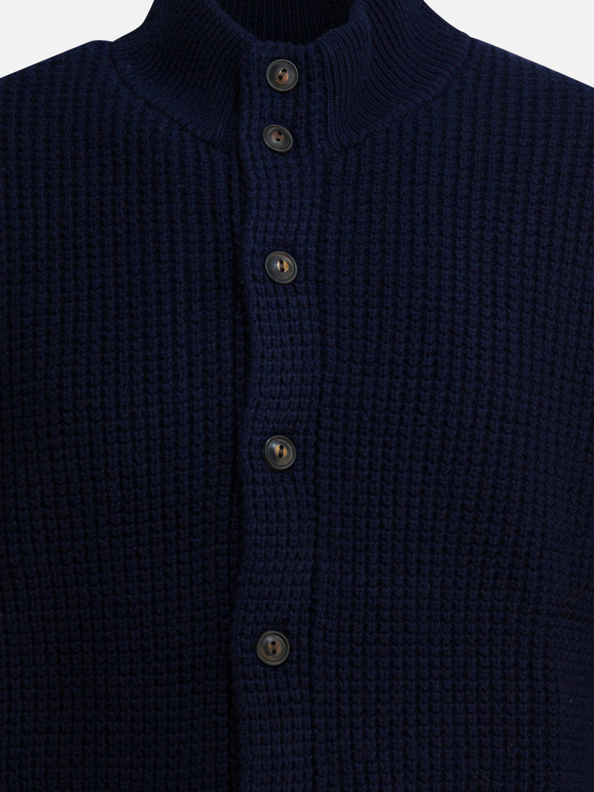 Polo Ralph Lauren Mock neck cardigan Blue - VIETTI