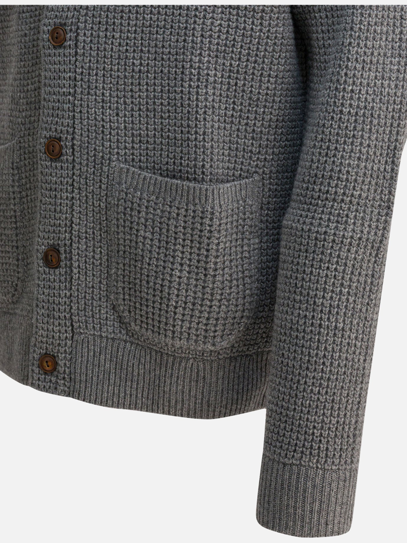 Cardigan Solid colour  Grigio - Polo Ralph Lauren Uomo | PDP | VIETTI Online Store | thumbnail_4