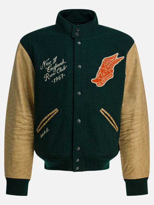 Bomber Print  Verde - Polo Ralph Lauren Uomo | PDP | VIETTI Online Store 
