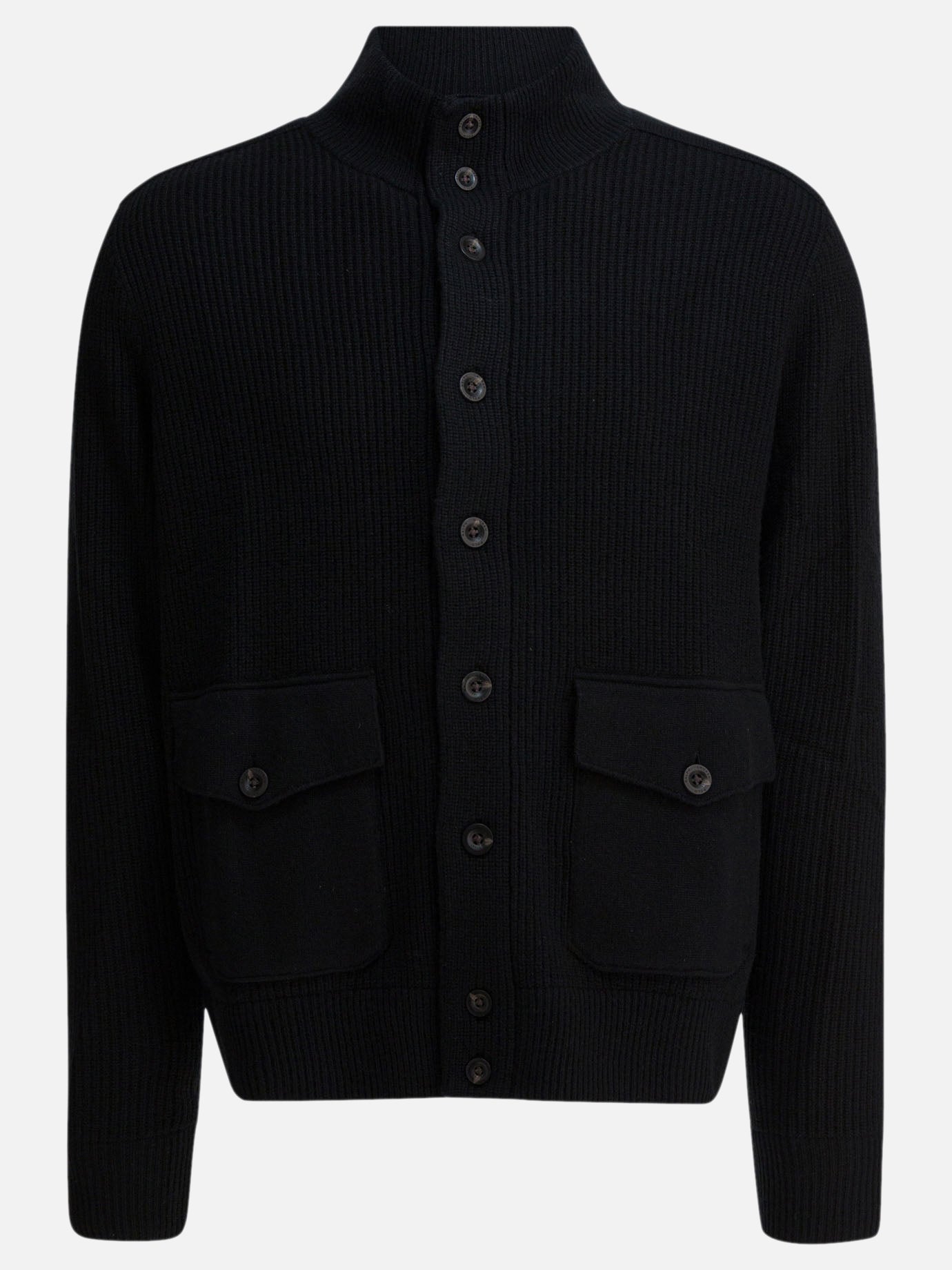Cardigan Solid colour  Nero - Polo Ralph Lauren Uomo | PDP | VIETTI Online Store | thumbnail