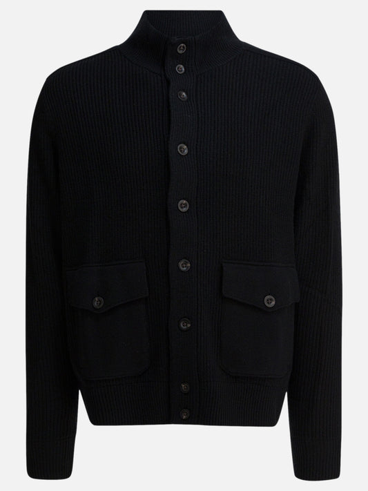 Cardigan Solid colour  Nero - Polo Ralph Lauren Uomo | PDP | VIETTI Online Store 
