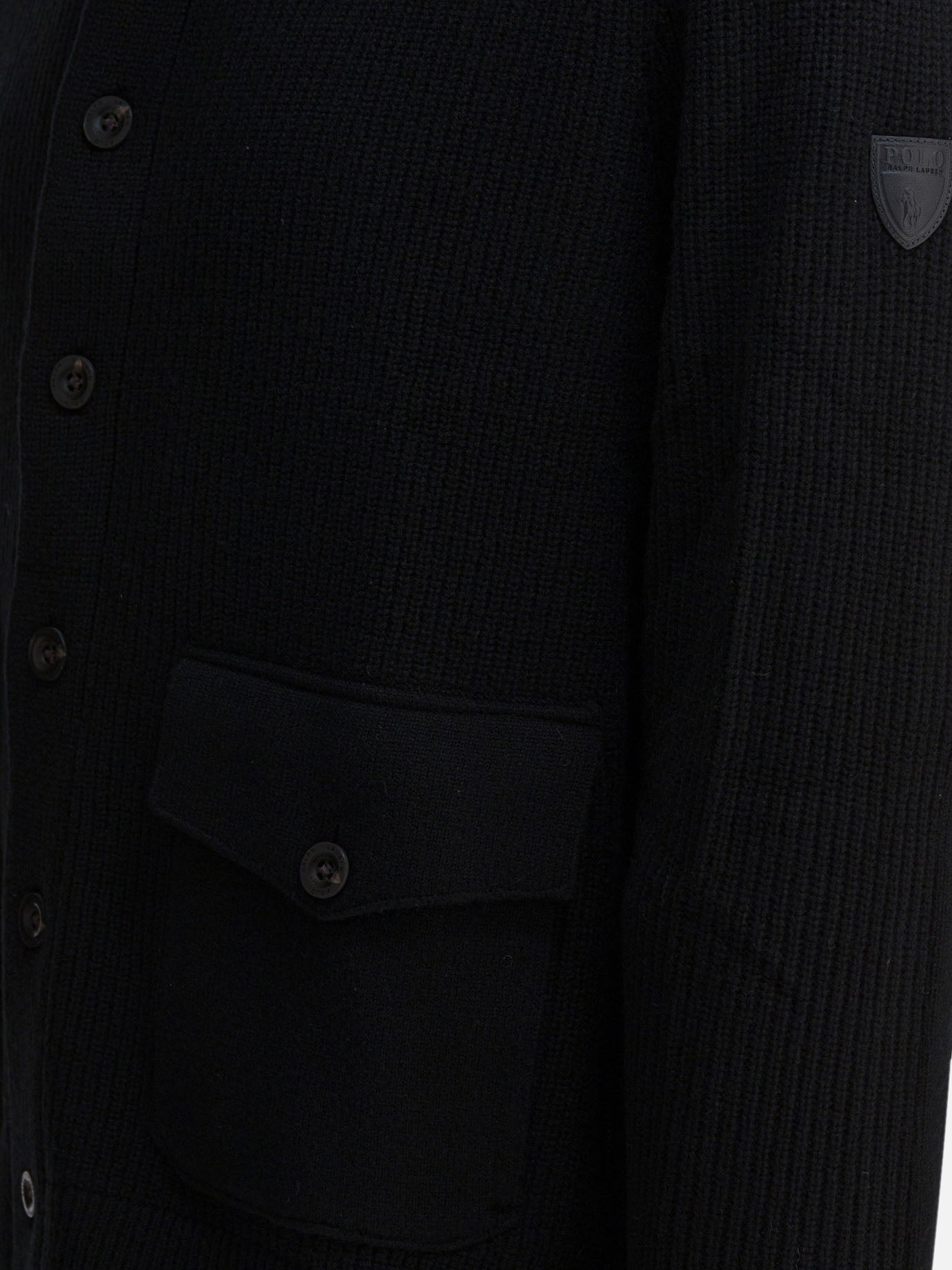 Cardigan Solid colour  Nero - Polo Ralph Lauren Uomo | PDP | VIETTI Online Store | thumbnail_4