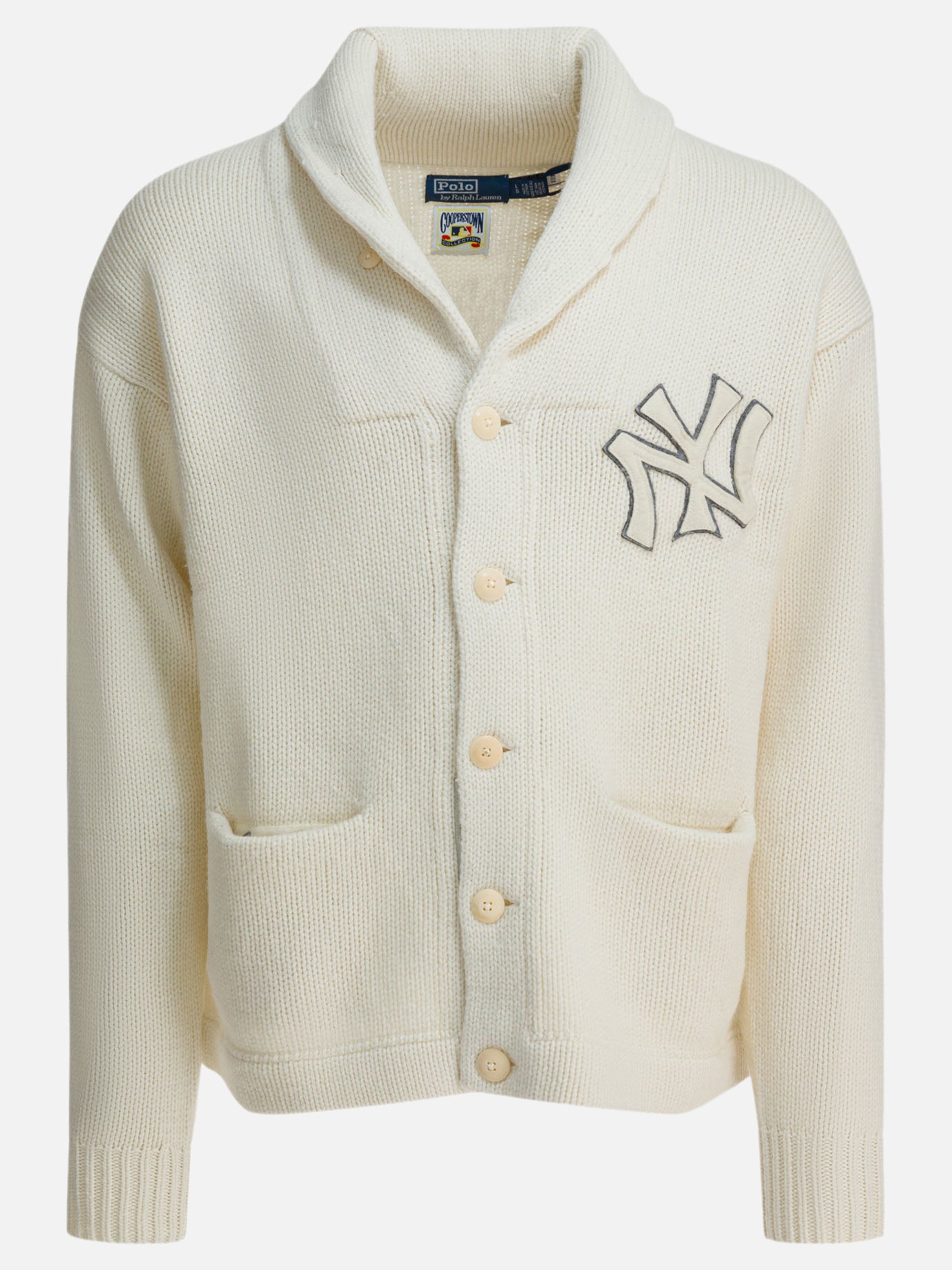 Cardigan Solid colour  Bianco - Polo Ralph Lauren Uomo | PDP | VIETTI Online Store | thumbnail
