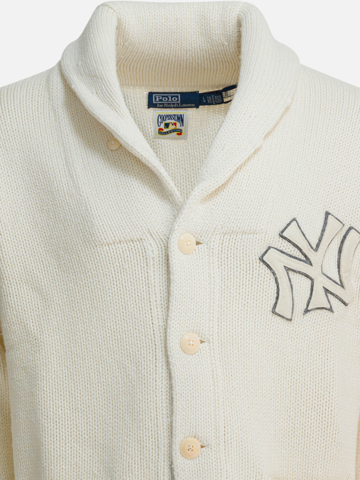 Cardigan Solid colour  Bianco - Polo Ralph Lauren Uomo | PDP | VIETTI Online Store | Zoom-Modal_3

