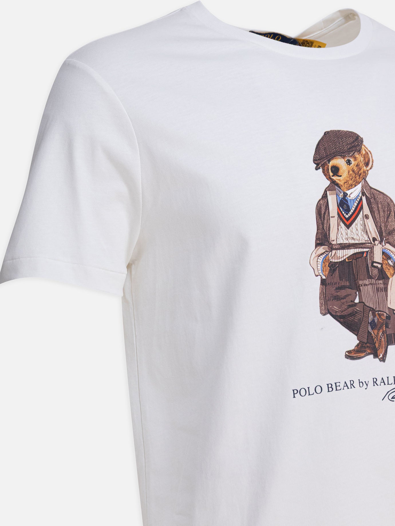 T-shirt girocollo Logo  Bianco - Polo Ralph Lauren Uomo | PDP | VIETTI Online Store | thumbnail_3