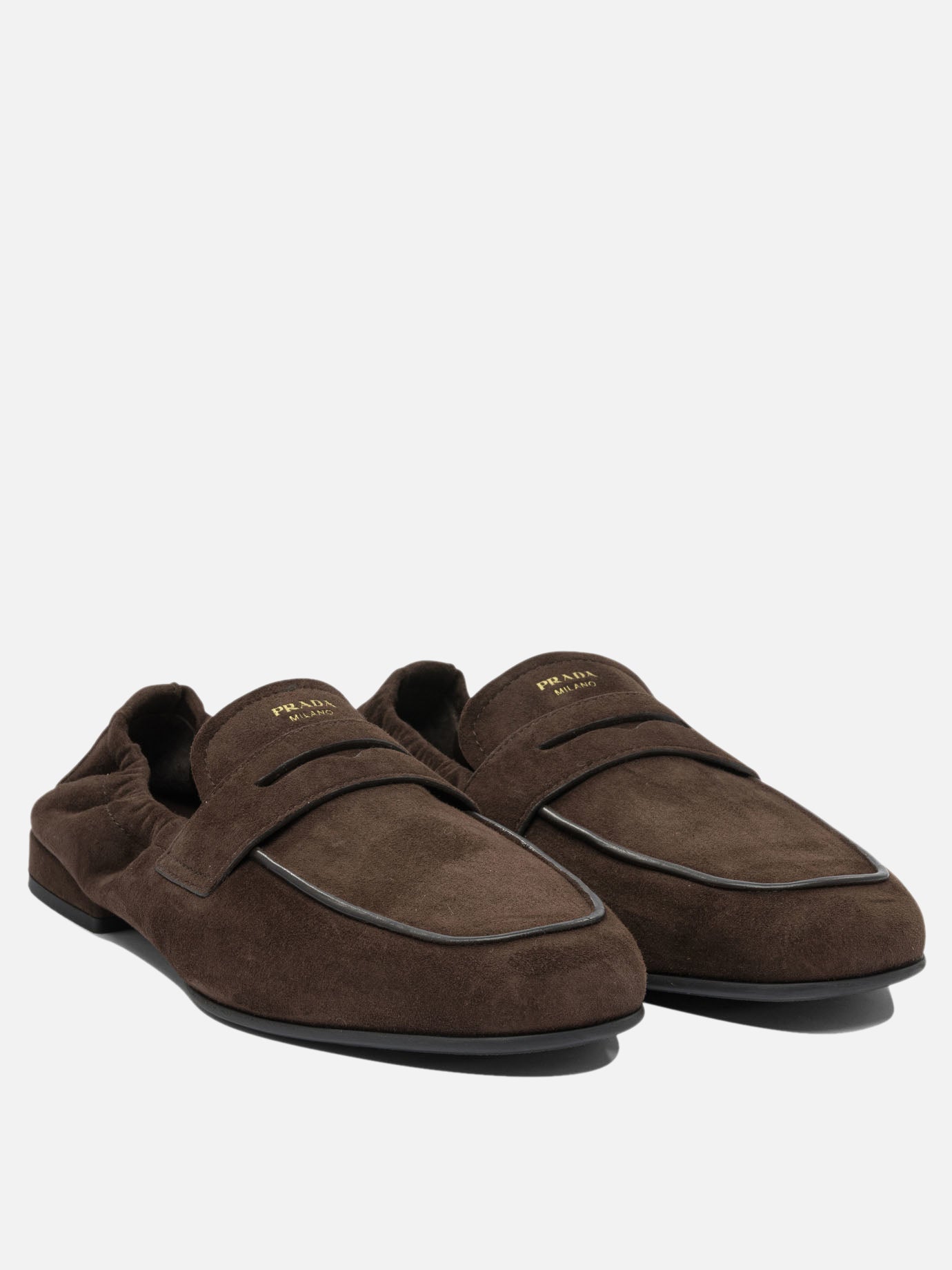 Mocassini 100% lamb leather - 100% rubber  Marrone - Prada Donna | PDP | VIETTI Online Store | Zoom-Modal_2
