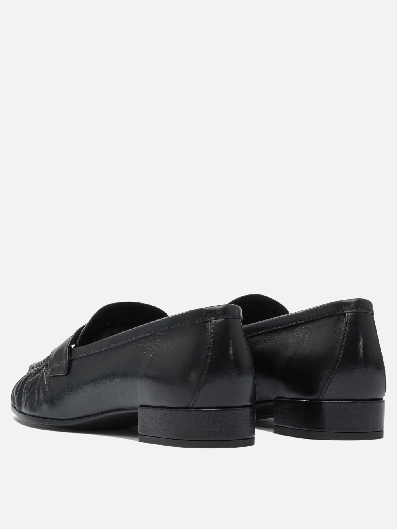 Mocassini 100% bufalo leather - 80% rubber 20% leather  Nero - Prada Donna | PDP | VIETTI Online Store | Zoom-Modal_4
