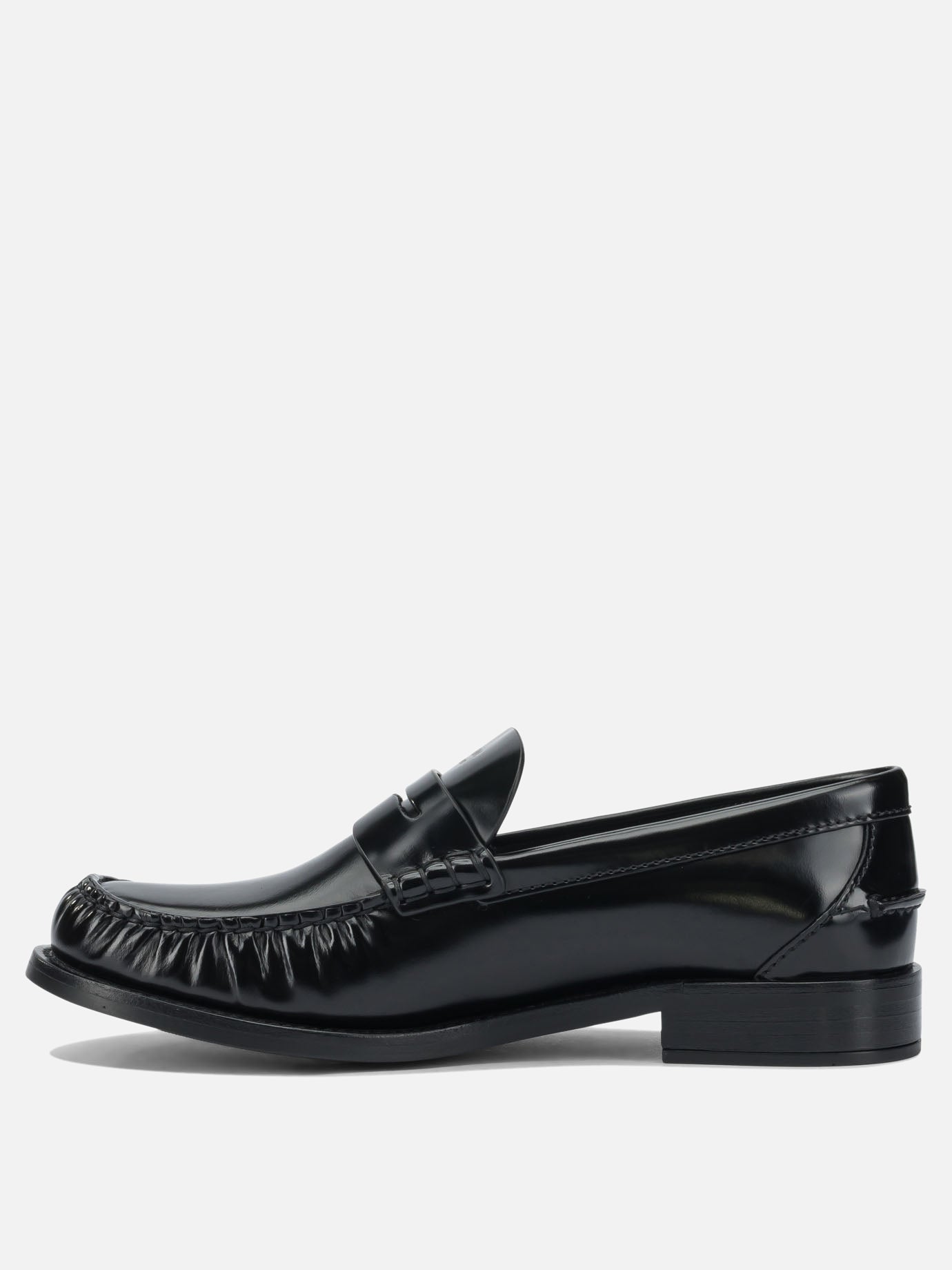 Mocassini 100% calf leather - 100% rubber  Nero - Prada Donna | PDP | VIETTI Online Store | thumbnail_3