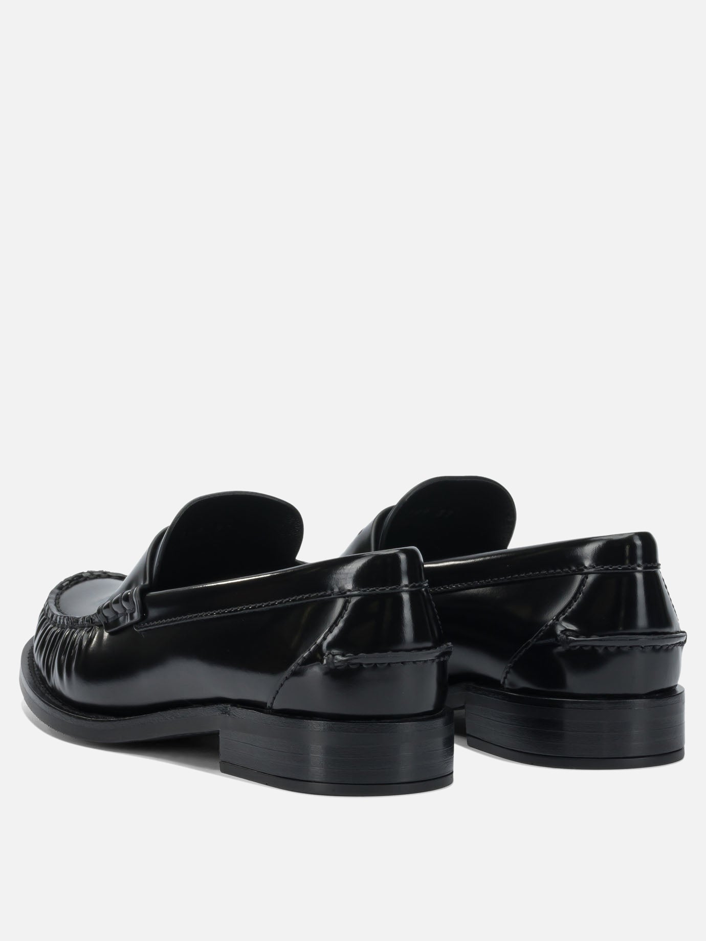 Mocassini 100% calf leather - 100% rubber  Nero - Prada Donna | PDP | VIETTI Online Store | thumbnail_4
