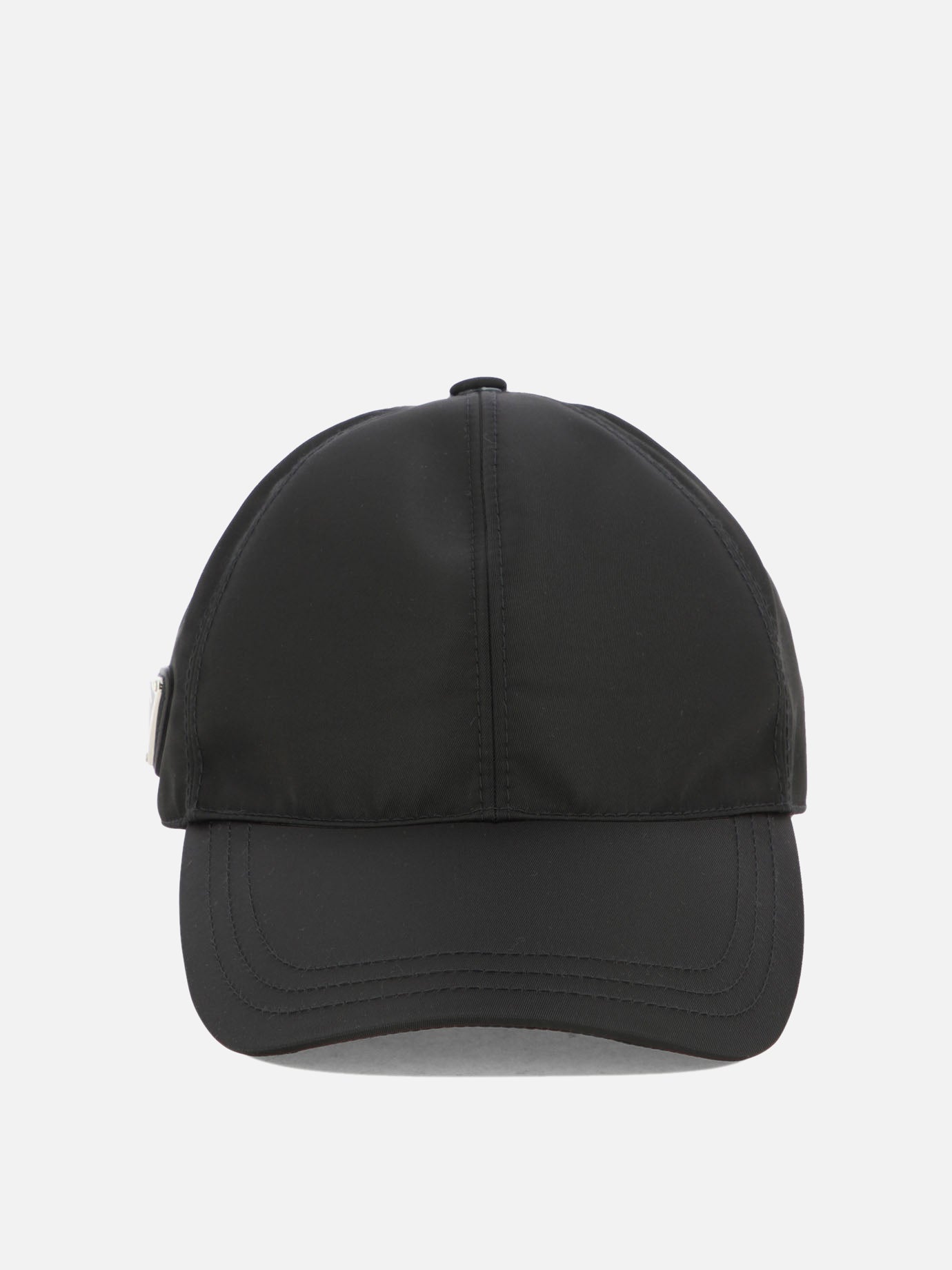 Cappelli da baseball 100% recycled polyamide  Nero - Prada Donna | PDP | VIETTI Online Store | Zoom-Modal
