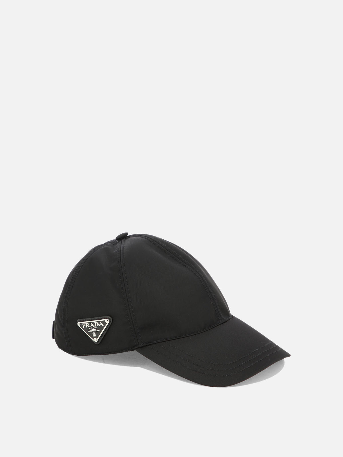 Prada Cappello da baseball in Re-Nylon Nero - VIETTI
