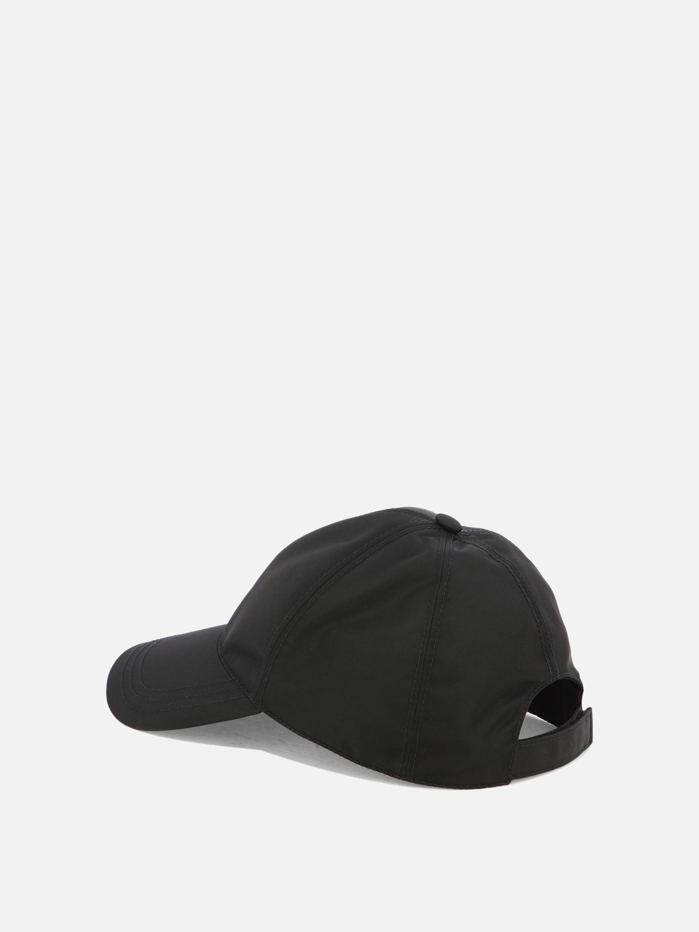 Cappelli da baseball 100% recycled polyamide  Nero - Prada Donna | PDP | VIETTI Online Store | thumbnail_3