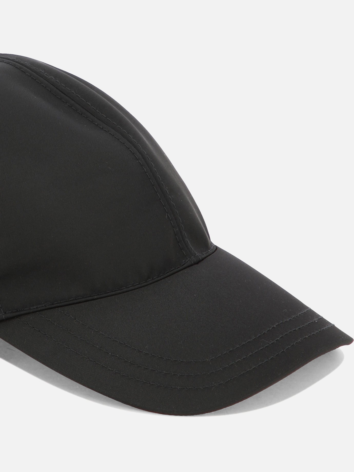 Cappelli da baseball 100% recycled polyamide  Nero - Prada Donna | PDP | VIETTI Online Store | thumbnail_4