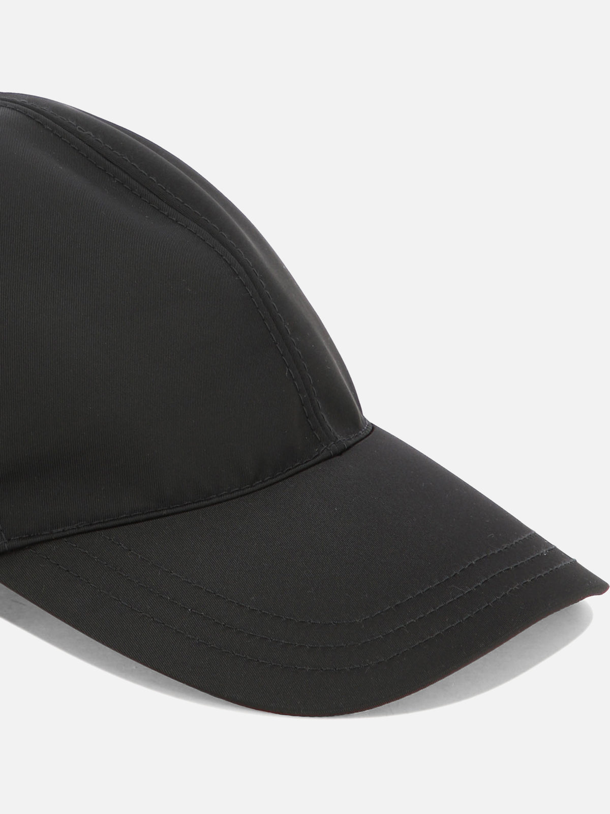 Prada Re-Nylon Baseball Hat Black