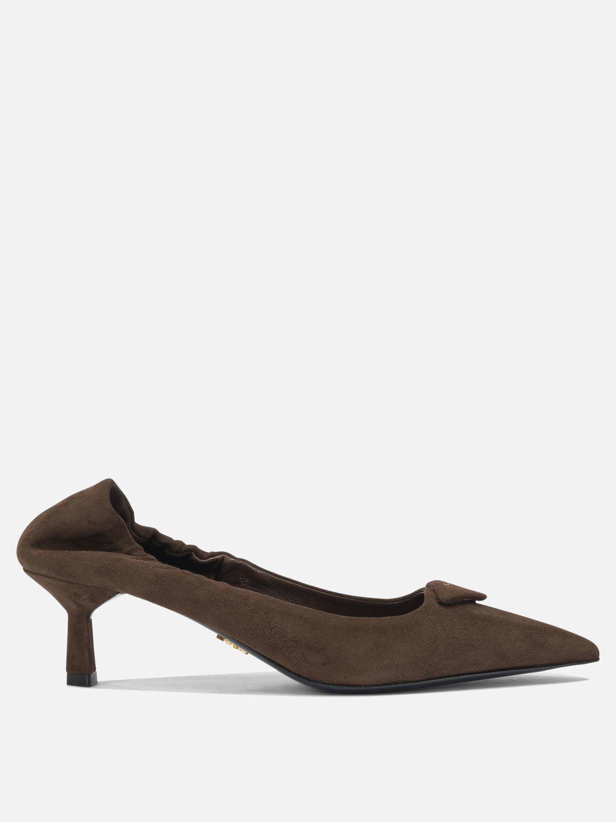 Prada 55mm suede pumps Brown
