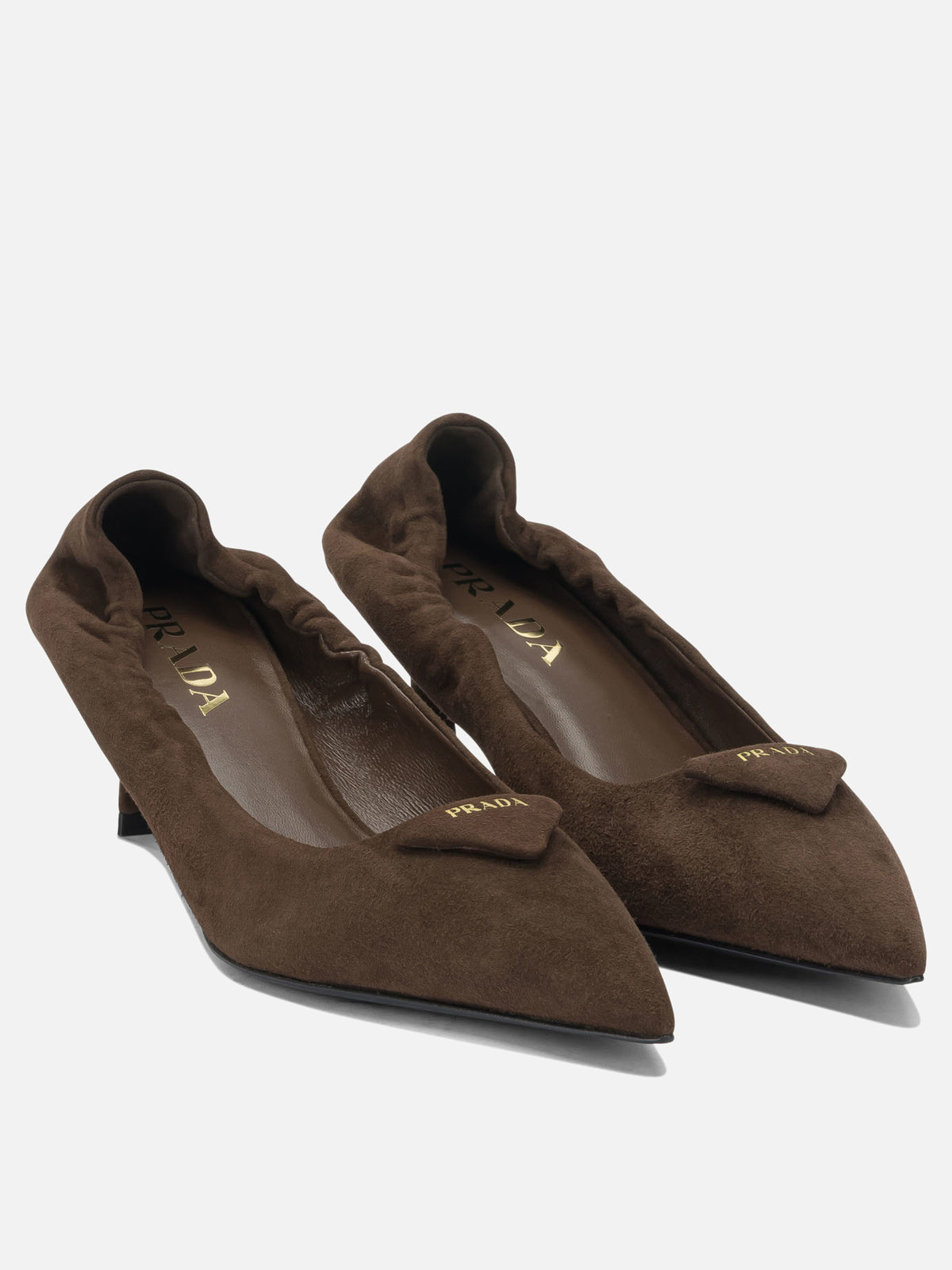 Prada 55mm suede pumps Brown - VIETTI