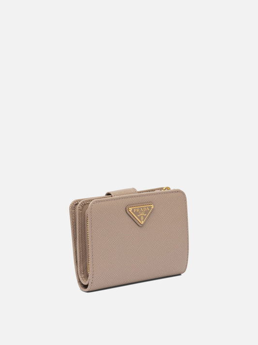 Prada Saffiano small wallet 21328555_UNI Pink 2